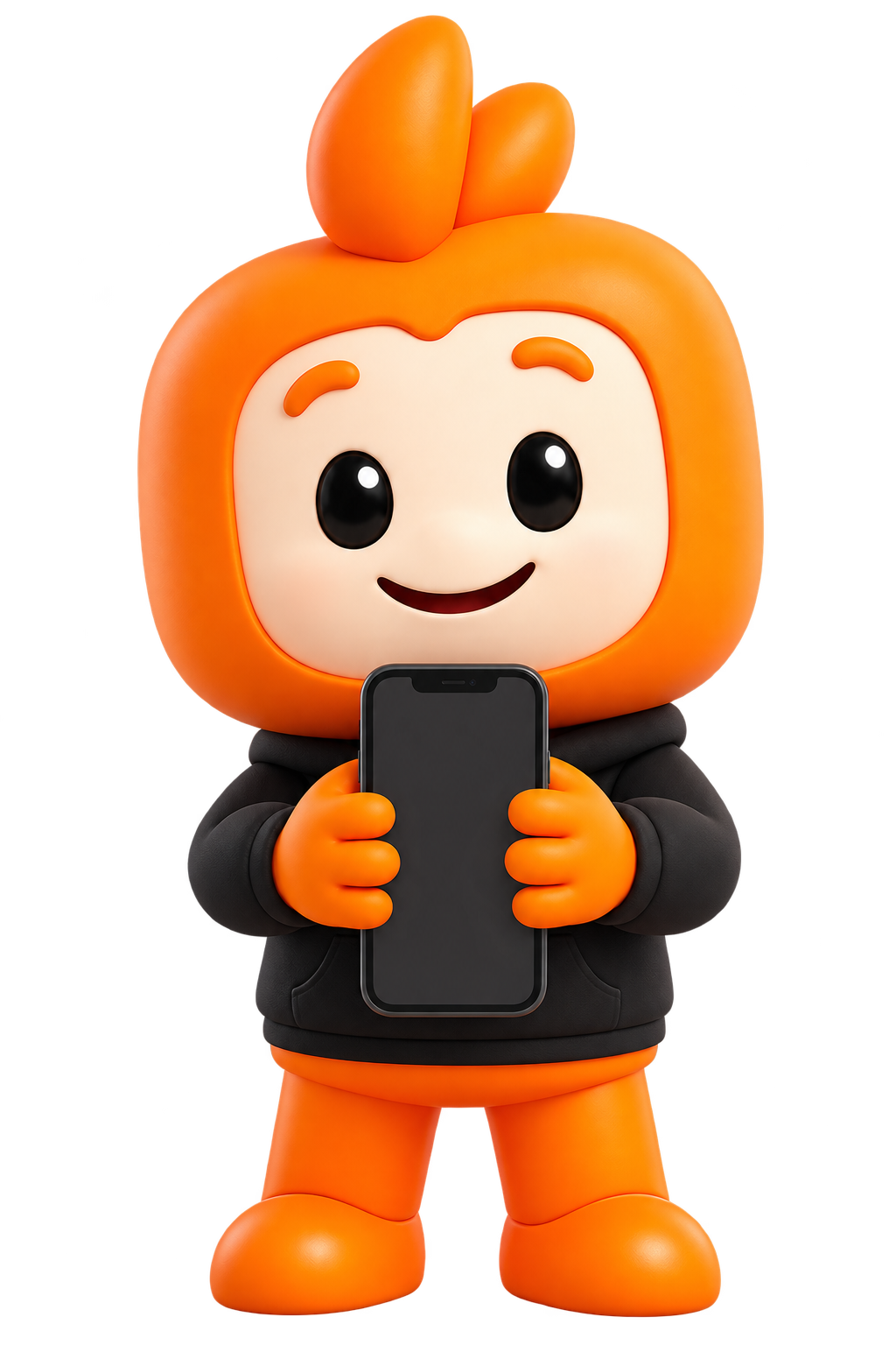 Mascote Favvinho Apresentando App